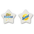 White Star Imprintable Eraser